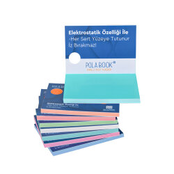 Akıllı Not Kağıdı 7x10cm 100 Yaprak Yapışkansız Post-it - 12