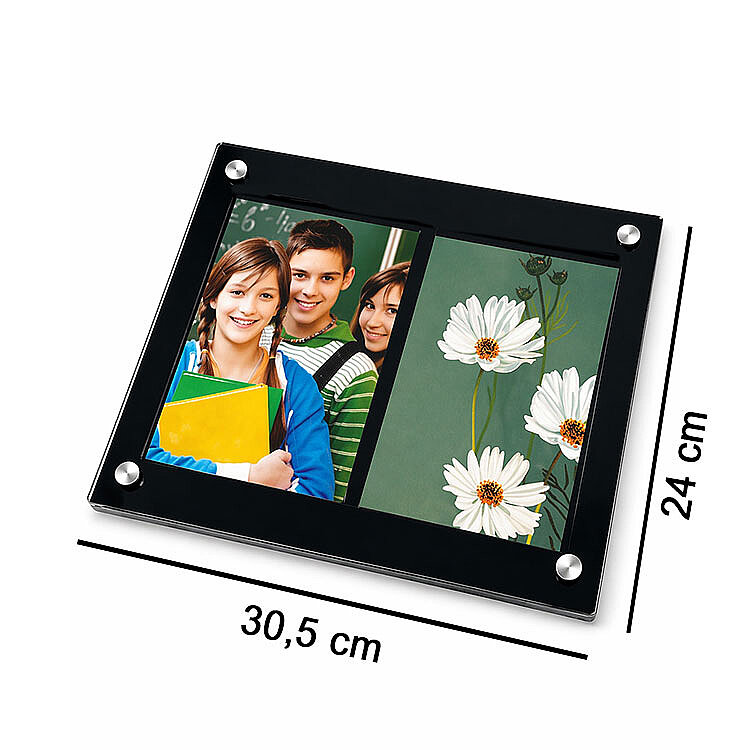 Akrilik İkili Fotoğraf Çerçevesi - 13x18cm - 4