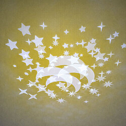 Ay Yıldız Led Işıklı Dönen Küp Çerçeve - NobbyStar (1)