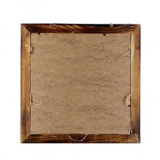 Bamboo Multiple Wall Photo Frame with String and Latch - 4