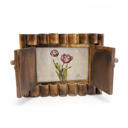 Bamboo Photo Frame with Window - 10x15 - 6