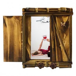 Bamboo Photo Frame with Window - 15x21 - Thumbnail