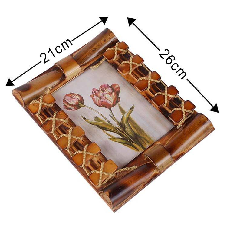 15x21cm Bambu Ahşap Fotoğraf Çerçevesi - 3