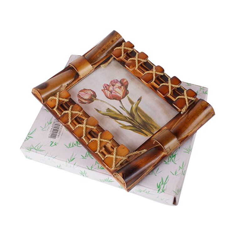 15x21cm Bambu Ahşap Fotoğraf Çerçevesi - 4