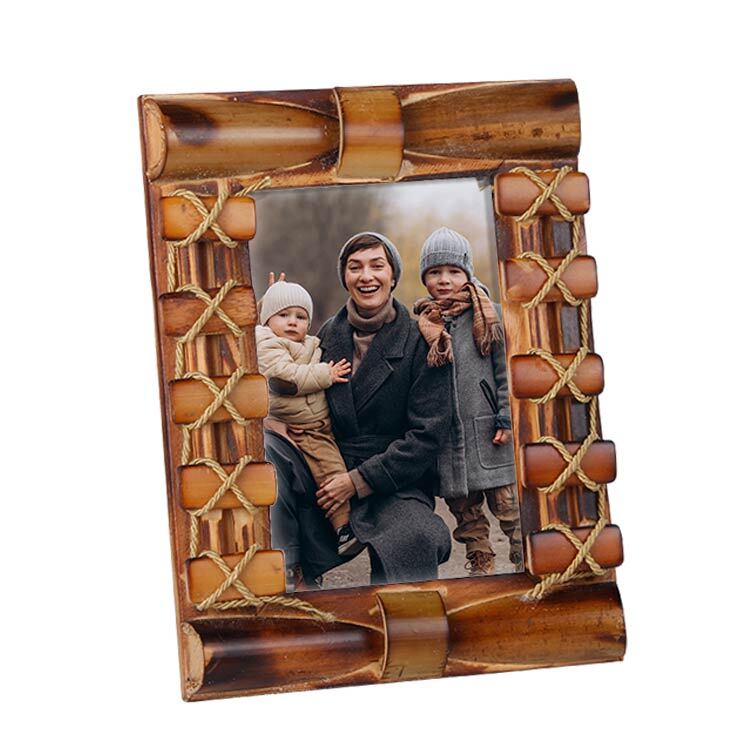 15x21cm Bambu Ahşap Fotoğraf Çerçevesi - 1