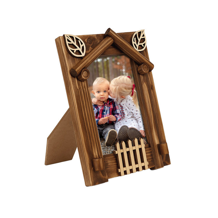 Bambu Dekoratif Fotoğraf Çerçevesi - 10x15cm - 1