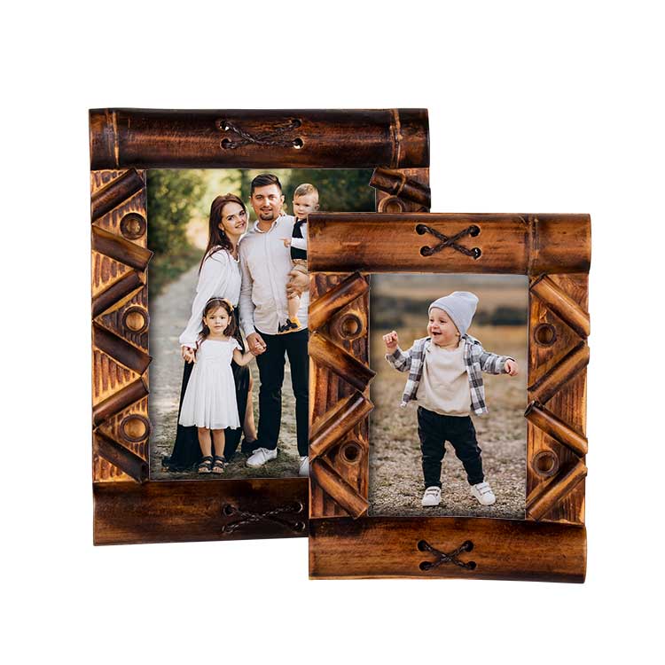 10x15 Ve 15x21 Bambu Fotoğraf Çerçevesi - 1