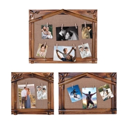 Bambu Hasır İpli Duvar Fotoğraf Çerçevesi - 1