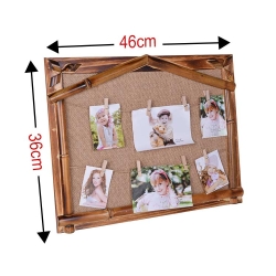 Bambu Hasır İpli Duvar Fotoğraf Çerçevesi - 3