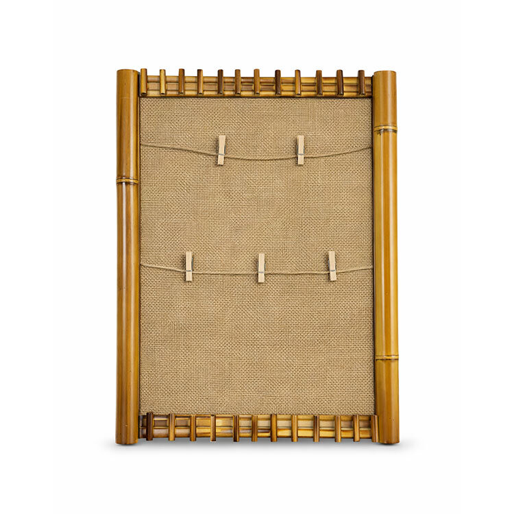 Bambu İpli Mandallı Fotoğraf Çerçevesi - 36x47cm - 4