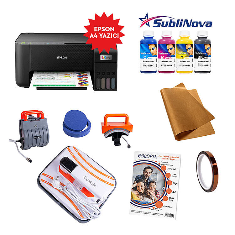 Başlangıç Combo Süblimasyon Baskı Seti - 1
