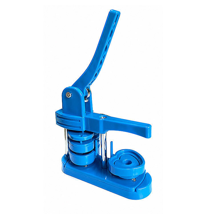 Başlangıç Kalp Buton Rozet Baskı Seti 400 Adet - 52x57mm - 2