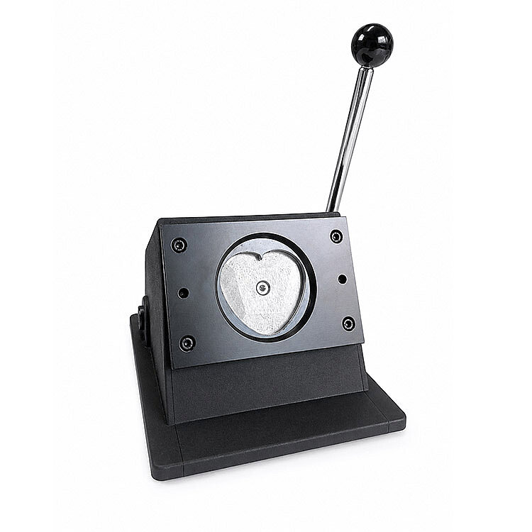 Başlangıç Kalp Buton Rozet Baskı Seti - 52x57mm - 3
