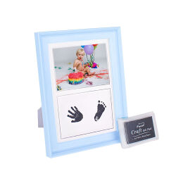 Bebek El ve Ayak İzi Fotoğraf Çerçevesi - 15x20cm - 7