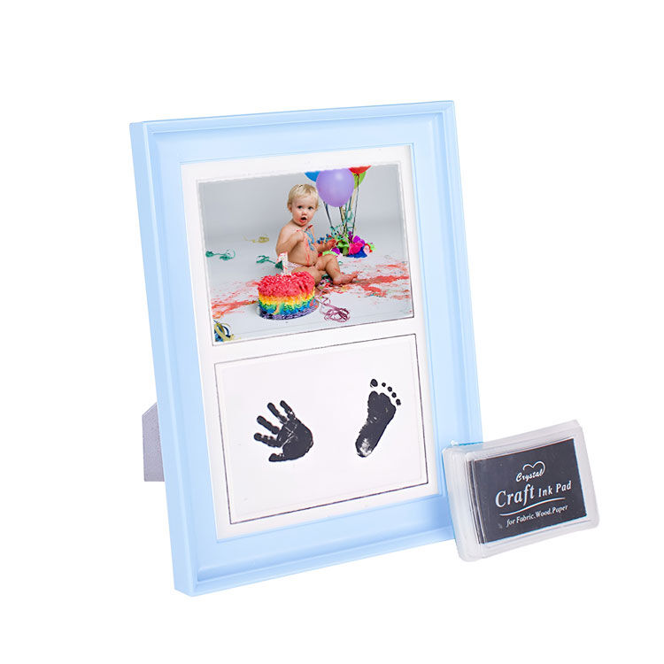 Bebek El ve Ayak İzi Fotoğraf Çerçevesi - 15x20cm - 7