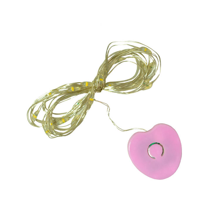 Saat Pilli Beyaz Peri Led - 2 Metre - 1