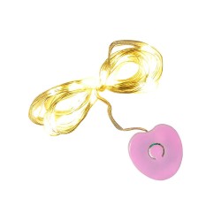 Saat Pilli Beyaz Peri Led - 2 Metre - 3