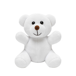 Beyaz Pelüş Oyuncak Ayı - NobbyStar