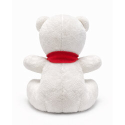 Beyaz Pelüş Oyuncak Ayı - 3
