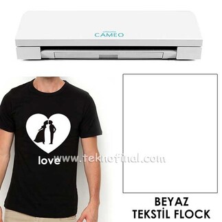 Beyaz Tekstil Flock (30x50cm) - 1