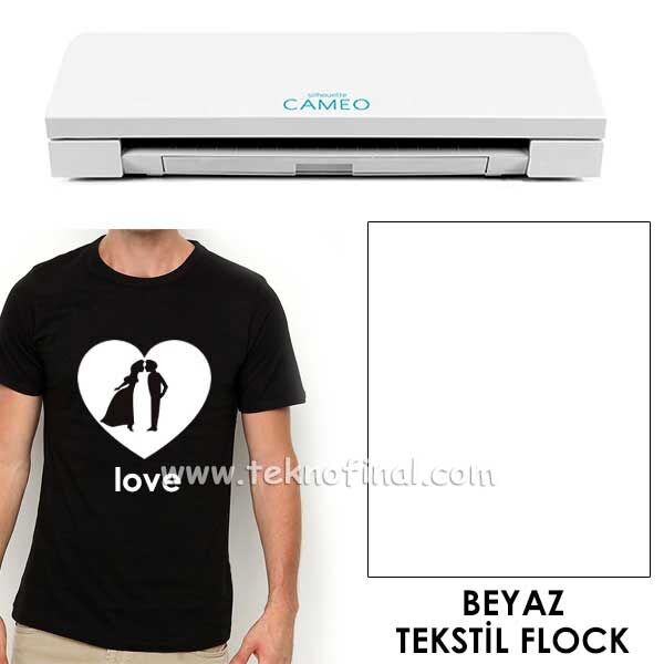 Beyaz Tekstil Flock (30x50cm) - 1