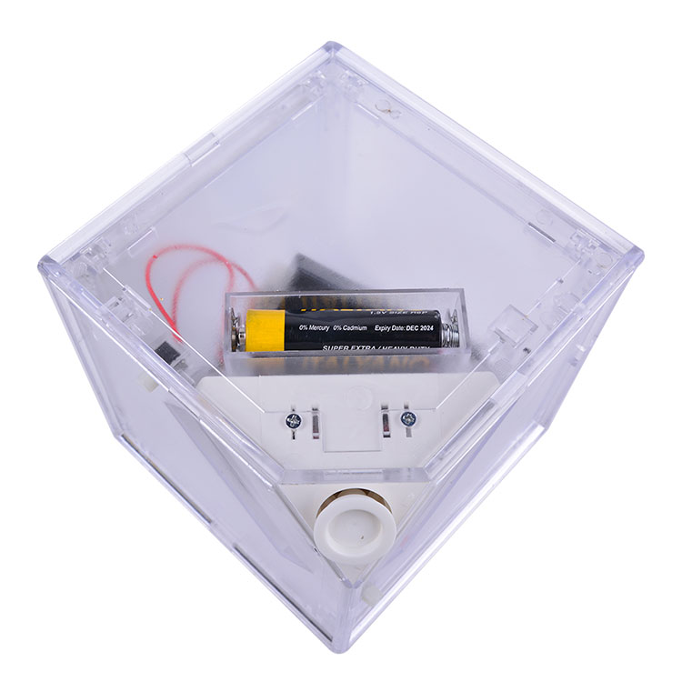 Bordürlü Dönen Led Işıklı Küp Çerçeve - 10x10cm - 4
