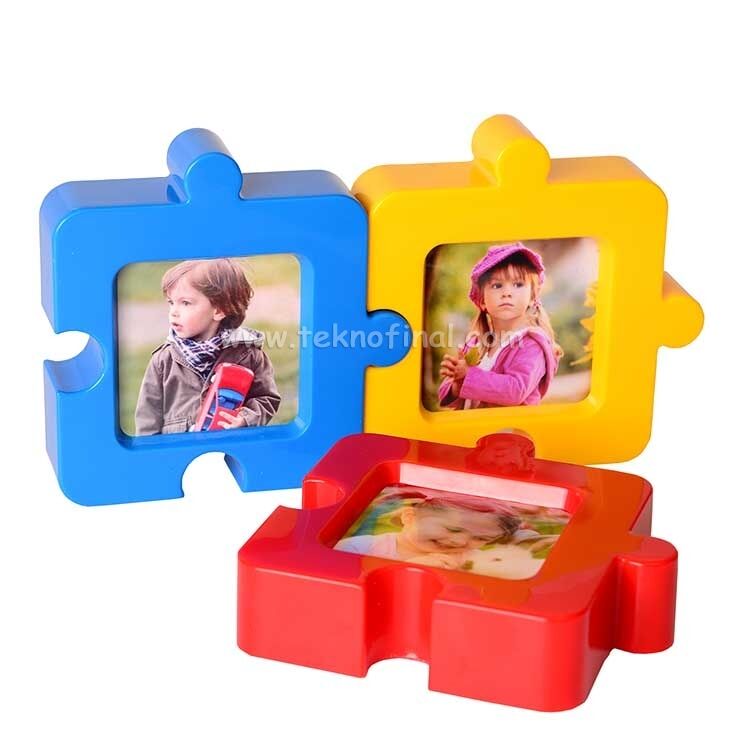 Büyük Kare Puzzle Masaüstü Ve Magnet Fotoğraf Çerçevesi