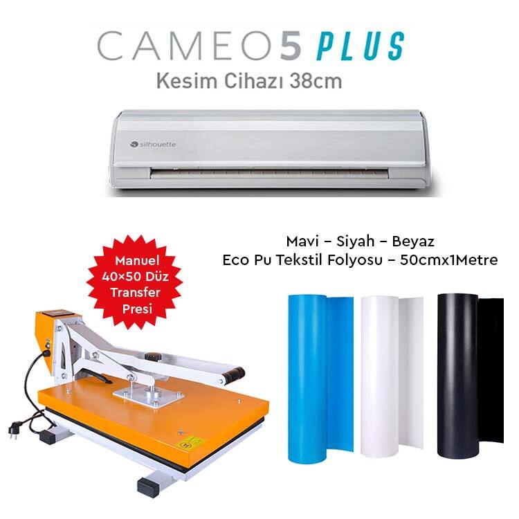 Cameo 5 Plus Plotter Tekstil Baskı Seti - Profesyonel - 1