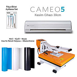 Cameo 5 Plotter Tekstil Baskı Seti - Goldpix