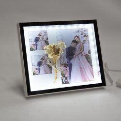 Çiçekli Sihirli Ayna - Led Işıklı Çerçeve - NobbyStar (1)