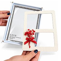 Çift Fotoğraflı Led Işıklı Fotoğraf Çerçevesi - 3