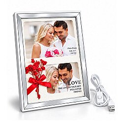 Çift Fotoğraflı Led Işıklı Fotoğraf Çerçevesi - NobbyStar