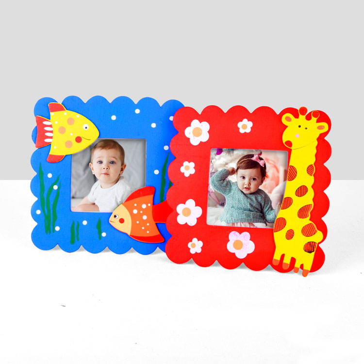 Ahşap Çocuk Fotoğraf Çerçevesi - 1