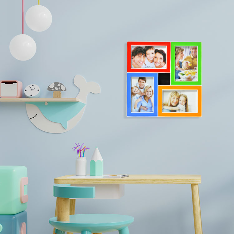 Colorful Collage Photo Frame - 2