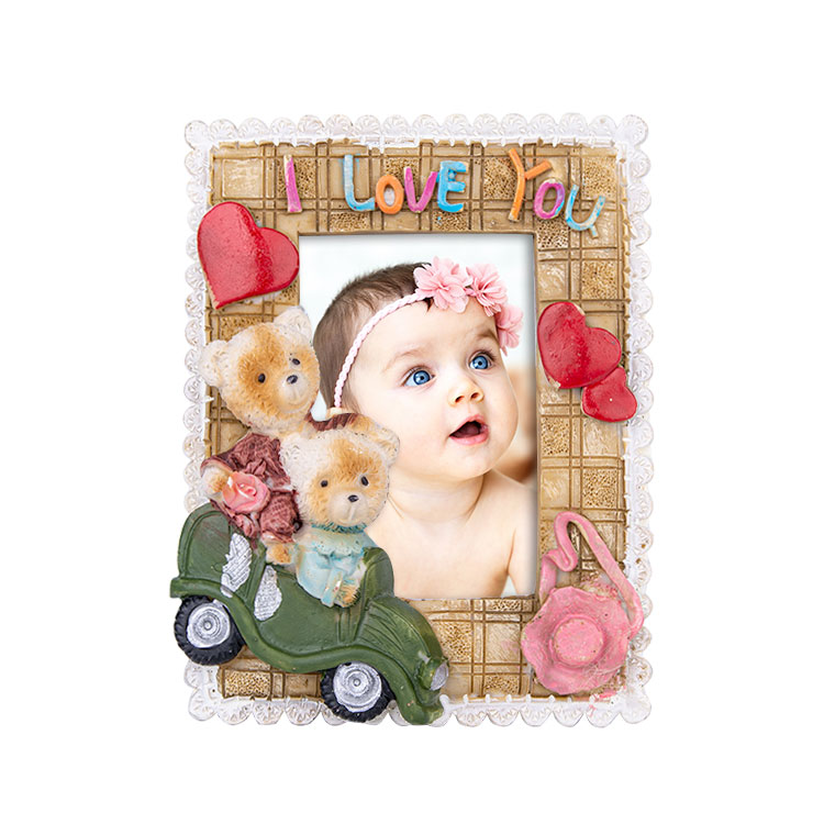 Decorative Mini Embossed Photo Frame - 3