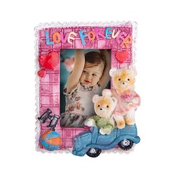 Decorative Mini Embossed Photo Frame - Thumbnail