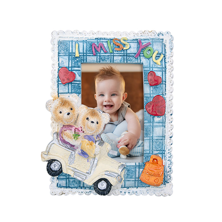Decorative Mini Embossed Photo Frame - 6