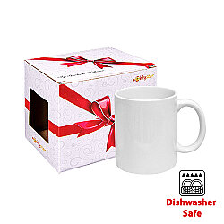 Deluxe Süblimasyon Beyaz Porselen Kupa Bardak - Kutulu - NobbyStar