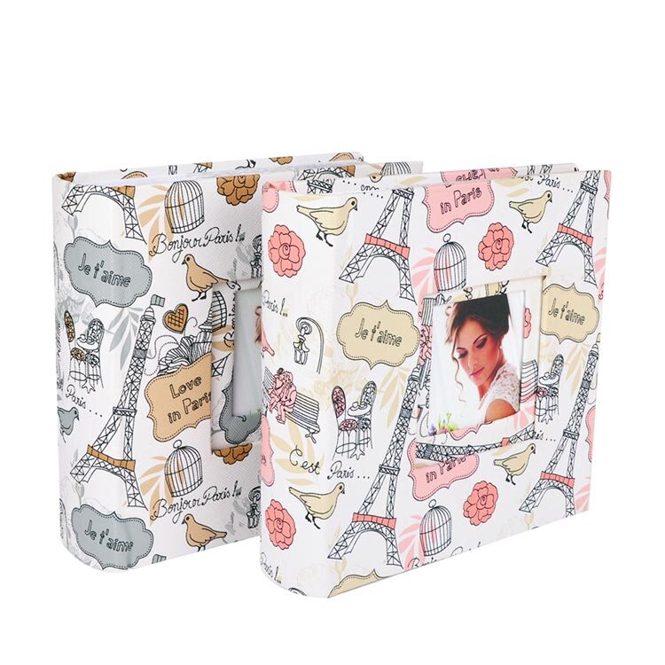 Deri 100'lük 10x15cm Pencereli Memory Fotoğraf Albümü - 1