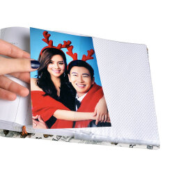 Deri 100'lük 10x15cm Pencereli Memory Fotoğraf Albümü - 3