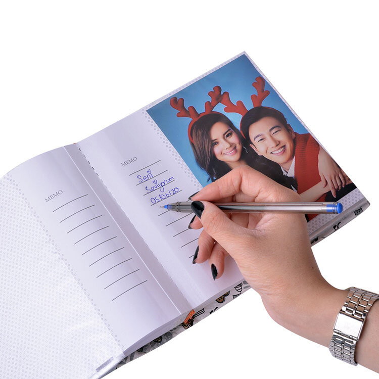 Deri 100'lük 10x15cm Pencereli Memory Fotoğraf Albümü - 2