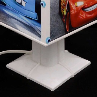 Dönen Abajur Mavi Boncuk Fotoğraf Takılabilen Gece Lambası - NobbyStar (1)