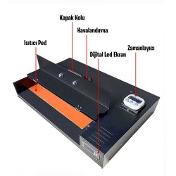 DTF Powder Dryer Heating Curing Oven - Thumbnail