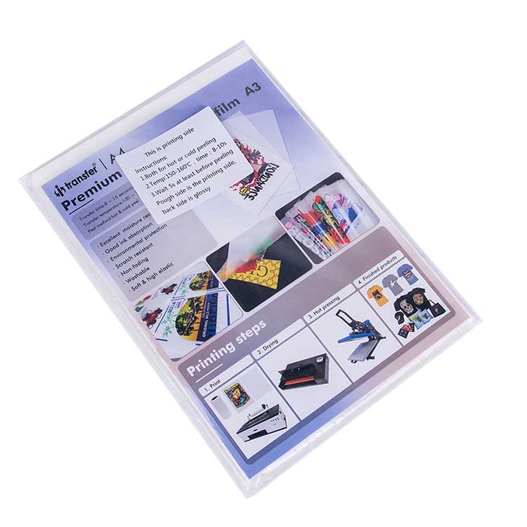 DTF Printing Pet Film - 100 Sheet - 4