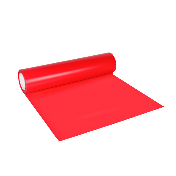 Eco Pu Kırmızı Tekstil Folyosu - 50cmx1Metre - 1
