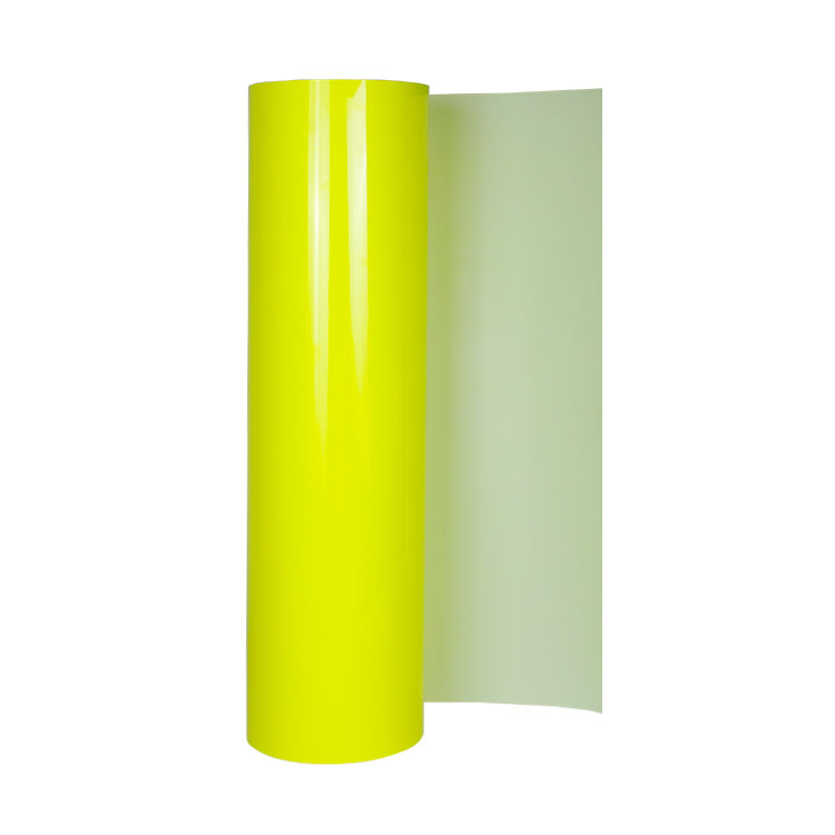 Eco Pu Neon Sarı Tekstil Folyosu - 50cmx1Metre - 2