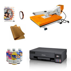 Ekonomik A3 Pres Transfer Baskı Seti - Goldpix