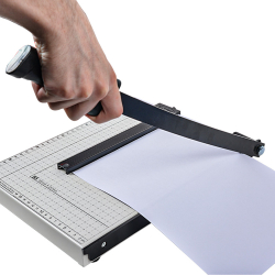 Ekonomik A4 Kollu Kağıt kesme Giyotini - 30cm - 1
