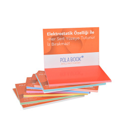 Elektrostatik Akıllı Not Kağıtları 7x10cm - 50 Sayfa - 8