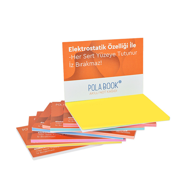 Elektrostatik Akıllı Not Kağıtları 7x10cm - 50 Sayfa - 12